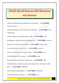 EGEE 101 All Quizzes 2025 Questions and Answers