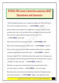 EGEE 101 exam 1 practice quizzes 2025 Questions and Answers