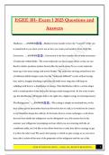PSU EGEE 102 BUNDLED EXAMS 2025 &lpar;QUESTIONS AND ANSWERS&rpar;