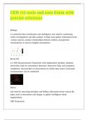CEH v12 tools and uses Exam with precise solutions