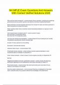 NH MPJE Exam Questions And Answers With Correct Verified Solutions 2025