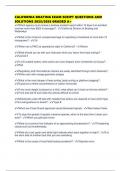 CALIFORNIA BOATING EXAM SCRIPT QUESTIONS AND SOLUTIONS 2025&sol;2026 GRADED A&plus;
