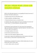 NR 509 &sol; NR509 Week 7 Exam with complete solutions