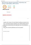 WGU D120 OA &vert; Objective Assessment &vert; 60 Questions and Answers &vert; 2025 Update &vert; 100&percnt; Correct&period;
