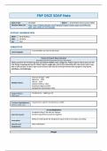 WGU D124 FNP OSCE SOAP Note &vert; 2025 Update with complete solutions&period;