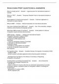 RISIA EXAM PREP QUESTIONS & ANSWERS