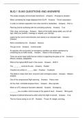 BUQ 1 SUAS QUESTIONS AND ANSWERS