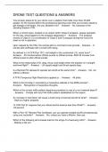 DRONE TEST QUESTIONS & ANSWERS