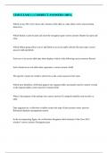 CISB EXAM 2 &vert;&vert; CORRECT ANSWERS 100&percnt;&period;