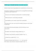 CISB Exam 2 &vert;&vert; Possible Questions Accurately Answered&period;
