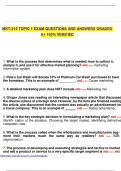 MKT-315 TOPIC 1 EXAM QUESTIONS AND ANSWERS GRADED A&plus; 100&percnt; VERIFIED