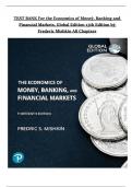 Test Bank for Economics of Money&comma; Banking&comma; and Financial Markets 13th Edition by Frederic S&period; Mishkin &vert; All Chapters Covered &vert; Newest Complete Version