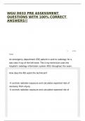 WGU D033 PRE ASSESSMENT QUESTIONS WITH 100&percnt; CORRECT ANSWERS&excl;&excl;