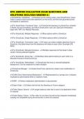 EPIC AMB100 EVALUATION EXAM QUESTIONS AND SOLUTIONS 2025&sol;2026 GRADED A&plus;