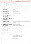 Bio202 Final Exam GCU COMPREHENSIVE questions answered&comma; 2025 verified graded A&plus; already passed&excl;