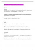 NURS 356- EXAM 1 &vert;&vert; with Error-free Answers&period;