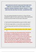 MED&sol;SURG NCLEX-RN HESI EXAM QUESTION BANK WITH  COMPLETE 370 QUESTIONS AND CORRECT DETAILED  ANSWERS &lpar;VERIFIED ANSWERS&rpar; ALREADY GRADED A&plus; &sol; MED SURG NCLEX-RN HESI PRACTICE EXAM &vert; GUARANTEED PASS 