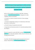 BSACs Exam Prep questions with correct verified detailed answers latest updated version 2025