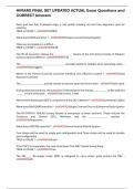 HIMARS FINAL SET UPDATED ACTUAL Exam Questions and CORRECT Answers
