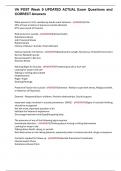 VA POST Week 9 UPDATED ACTUAL Exam Questions and CORRECT Answers