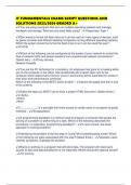 IT FUNDAMENTALS EXAMS SCRIPT QUESTIONS AND SOLUTIONS 2025&sol;2026 GRADED A&plus;
