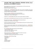 CRJU300 FIRST EXAM &lpar;MONDAY&rpar; UPDATED ACTUAL Exam Questions and CORRECT Answers