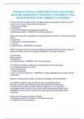 NURS6512 WEEK 6 MIDTERM EXAM ADVANCED  HEALTH ASSESSMENT WALDEN UNIVERSITY &lpar;ALL  100 QUESTIONS AND CORRECT ANSWERS &rpar;