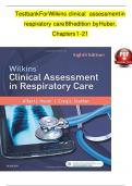Test bank for Wilkins clinical assessment in respiratory care 8th edition by Huber&comma; Complete Guide