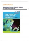 Solution Manual For Fundamental Accounting Principles&comma; &lpar; Volume 2&rpar; 17th canadian Edition&comma; By Larson&sol;Jensen&sol;Dieckmann&comma; Latest Edition 2025