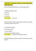 AAB MT Chemistry Review Exam Questions And Answers&period;docx