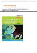 Solution Manual For Fundamental Accounting Principles&comma; &lpar; Volume 1&rpar; 17th canadian Edition&comma; By Larson&sol;Jensen&sol;Dieckmann&comma; Latest Edition 2025