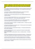 NORTH CAROLINA PESTICIDE APPLICATOR EVALUATION EXAM QUESTIONS AND SOLUTIONS 2025&sol;2026 GRADED A&plus;
