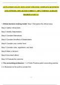 AICPA ETHICS EXAM &vert; 2025 LATEST UPDATED&vert;  COMPLETE QUESTIONS AND ANSWERS &vert; 100&percnt; RATED CORRECT &vert; 100&percnt; VERFIED &vert; ALREADY GRADED A&plus;&vert;GET A&plus;