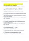 NY STATE WAXING FINAL PAPER QUESTIONS AND SOLUTIONS 2025&sol;2026 GRADED A&plus;