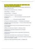 NY STATE WAXING CORE EXAMS SET QUESTIONS AND SOLUTIONS 2025&sol;2026 GRADED A&plus;
