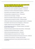 NY STATE WAXING PRACTICE TEST EXAM QUESTIONS AND SOLUTIONS 2025&sol;2026 GRADED A&plus;