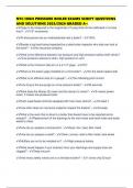 NYC HIGH PRESSURE BOILER EXAMS SCRIPT QUESTIONS AND SOLUTIONS 2025&sol;2026 GRADED A&plus;