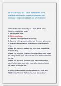 ASE Brakes T4 Practice Test 1 ACTUAL COMPLETE REAL  EXAM  QUESTIONS WITH COMPLETE VERIFIED SOLUTION&rpar; &lpar;MULTIPLE      CHOICES&rpar; &lpar;A&plus; GRADED 100&percnt; CORRECT&rpar; 2025 LATEST VERSION&excl;&excl;