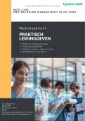 Moduleopdracht praktisch leidinggeven NCOI management in de zorg - UPDATE feb&period; 2026&excl;