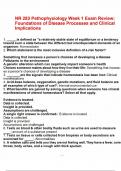 NR 283 Pathophysiology Week 1 Exam Review Foundations of Disease Processes and Clinical Implications&period;pdf