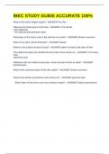 IBEC STUDY GUIDE ACCURATE 100&percnt;