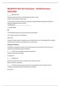 RELATIVITY RCA Test Final Exam &ndash; Verified Answers 2025&sol;2026