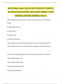 BIL150 Mallery Exam 2 &vert; 2025 LATEST UPDATED&vert;  COMPLETE QUESTIONS AND ANSWERS &vert; 100&percnt; RATED CORRECT &vert; 100&percnt; VERFIED &vert; ALREADY GRADED A&plus;&vert;GET A&plus;