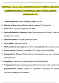 BIL150 Mallery Exam 3 &vert; 2025 LATEST UPDATED&vert; 212 COMPLETE QUESTIONS AND ANSWERS &vert; 100&percnt; RATED CORRECT &vert; 100&percnt; VERFIED &vert; ALREADY GRADED A&plus;&vert;GET A&plus;