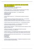 PMT 106 ENTOMOLOGY QUESTIONS AND SOLUTIONS 2025&sol;2026 GRADED A&plus;