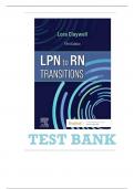 TEST BANK FOR LPN TO RN TRANSITIONS 5TH EDITION