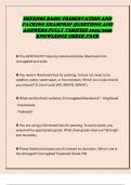 DEFENSE BASIC PRESERVATION AND PACKING EXAMPREP QUESTIONS AND ANSWERS FULLY VERIFIED 2025&sol;2026 KNOWLEDGE CHECK PACK 