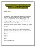 fin300 EXAMINATION LATEST UPDATE &lpar;2025&rpar;  COMPLETE QUESTIONS With 100&percnt; Verified  Solutions&vert; A&plus; Grade &vert; Already passed &excl;&excl; 