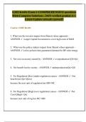 G202 Krefts Exam 1 COMPREHENSIVE questions  With Complete Solutions &comma; 2025 verified graded A&plus; &vert;  Latest Update &vert;already passed&excl;&excl;