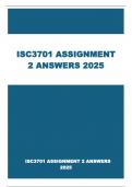 ISC3701 ASSIGNMENT 2 ANSWERS 2025